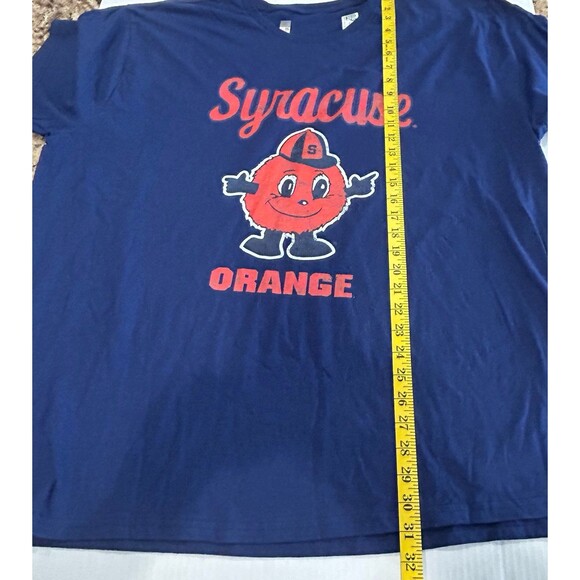 Syracuse T-Shirt Men’s Size 3XL Color Blue Orange Distressed Graphics T-Shirt - Picture 7 of 10